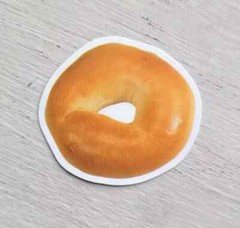Vintage Food Stickers Bread Butter Breakfast Meal Bakery Shop Lot of 5 Pc