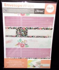 Envelope Wrappers Floral & Kraft Themed 36pcs 2 of each by We R memory keepers