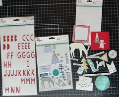 PinkFresh Studio CHRISTMAS WISHES Acetate, Puffs, Acrylic Sticker, Die Cuts LOT