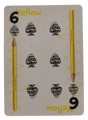 Colorful Crayola Crayons Color Sky Blue Cards Perfect Junk Journal Scrapbook S10