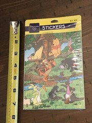 Winnie the Pooh Tigger Piglet Disney Sticker Sheets Pack Of 4 Hallmark