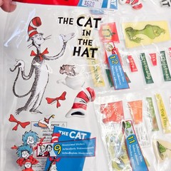 Dr Seuss EK Success Stickers Grinch Cat Hat Green Eggs Jolee’s Boutique 5 Packs