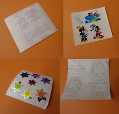 Sandylion Vintage Sticker Lot 30 Mods Prismatic Glitter Mylar Vintage 90s