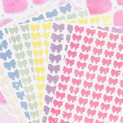 Glitter Bow Stickers! – Choose a Size – Cute for Crafts!