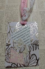 Six OOAK Junk Journal Double Sided Hang Tags Ephemera Scrapbooking VTG Handmade