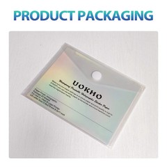 20 Sheets Holographic Sticker Paper A4 Size Vinyl Lamination Sticker Film