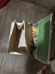 Unfinished Herbal Junk Journal Naked Base Kit Botanical Herbs Scrapbook Craft