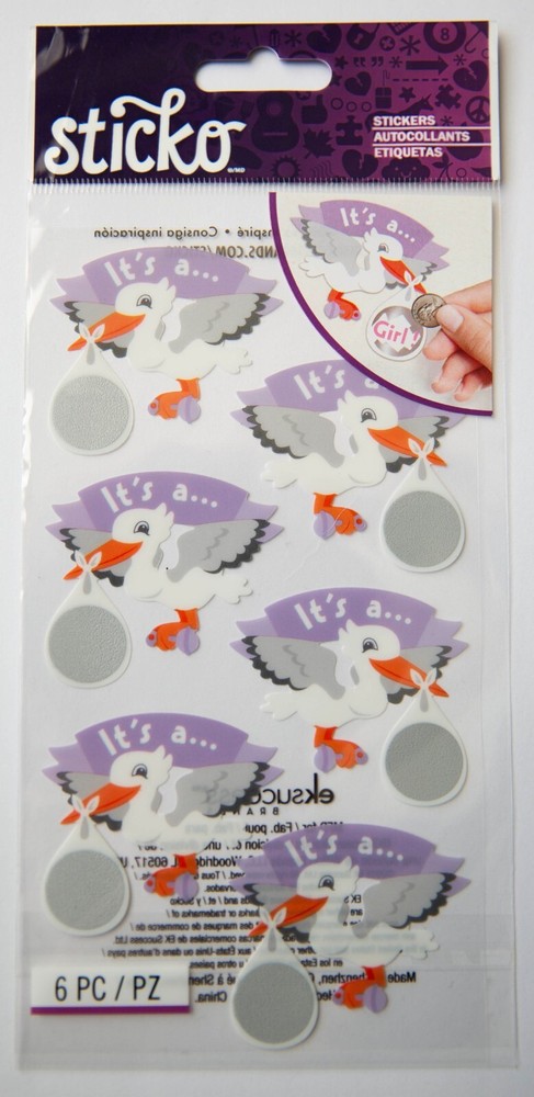 Sticko Stickers GIRL Theme, You Pick, some Rare!