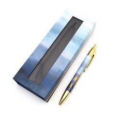 Punch Studio Boxed Ballpoint Pen (Navy Gradient)