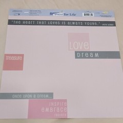 NEW Lot 10 MME Layovers Transparency 12×12 Clear Color Kids Family Love Holiday