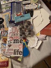 Scrapbooking Mixed Lot of Stickers Die Cuts Chipboard No Bunny Jolee’s Colorbok