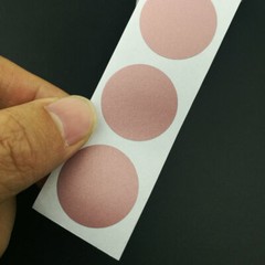 1″ ROSE Gold SCRATCH OFF STICKERS LABELS TICKETS PROMOTIONAL GAMES FAVORS 1000