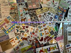 Scrapbooking Stickers Huge LOT of 120 All NEW Packs Variety Cardmaking Stickers