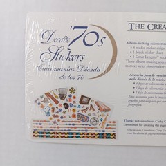 Creative Memories ’40s/’50s/’60s/’70s Decade Sticker Sets- 6 Sheets Each