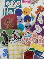 Assorted Stickers Lot PARTIAL Sheets-150+