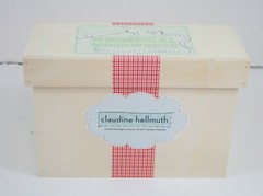 Claudine Hellmuth Laser Wood Die Cut Set Embellishments w/Rub On Transfers OOP