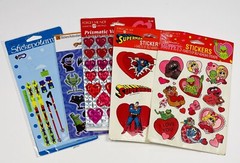 VTG Lot 4+ Pkgs American Greetings STICKERS Muppets Superman Hearts NEW Read