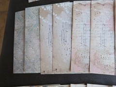 100 Pc Ephemera Paper Pack Rumoured Flower Letter Lace Dances
