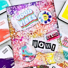 Hero Arts RT129 HA and RT Notebook Icons Hero Transfers Rub-on Designs
