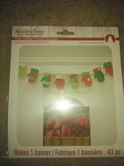 Recollections Christmas Cozy Lodge Banner Kit -NEW!!