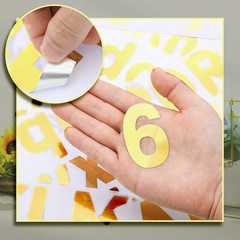 232 Pieces 24 Sheets Letter Stickers Large Bulletin Board Letters for Classroom