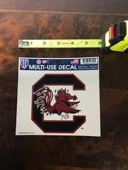NCAA Multi-Use Decal Reusable/Removable – WinCraft NEW-UNIV SOUTH CAROLINA