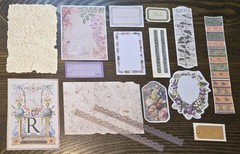 Junk Journal Kit Vintage Style Paper Stickers Tags Tickets Images Ephemera Craft