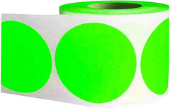 2 Inch Target Label Sticker Shooting Paster,Merry Chritmas Green Round Circle Do
