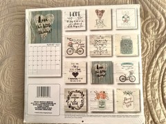 6 Farmhouse Calenders for Crafting & Scrapbooking New Sealed