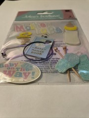 Jolee’s Boutique «Expecting» Dimensional Stickers (6pcs) Fast FREE Ship!