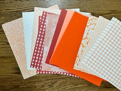 Scrapbooking Lot of 200 Sheets Mixed Thick & Thin Paper 12″x12″ Solid & Prints