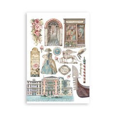 Stamperia Washi Pad 8/sheets – Venice City of Art, SBW21
