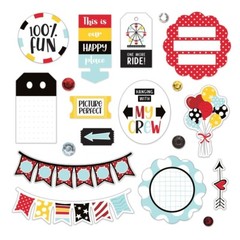 Creative Memories SPARKS OF MAGIC Embellishments NEW-Die cuts, gemstone NEW