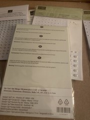 Stampin’Up! Retired ADHESIVE BACKED ADORNMENTS, 2 New & 5 Misc As SHOWN See Pics