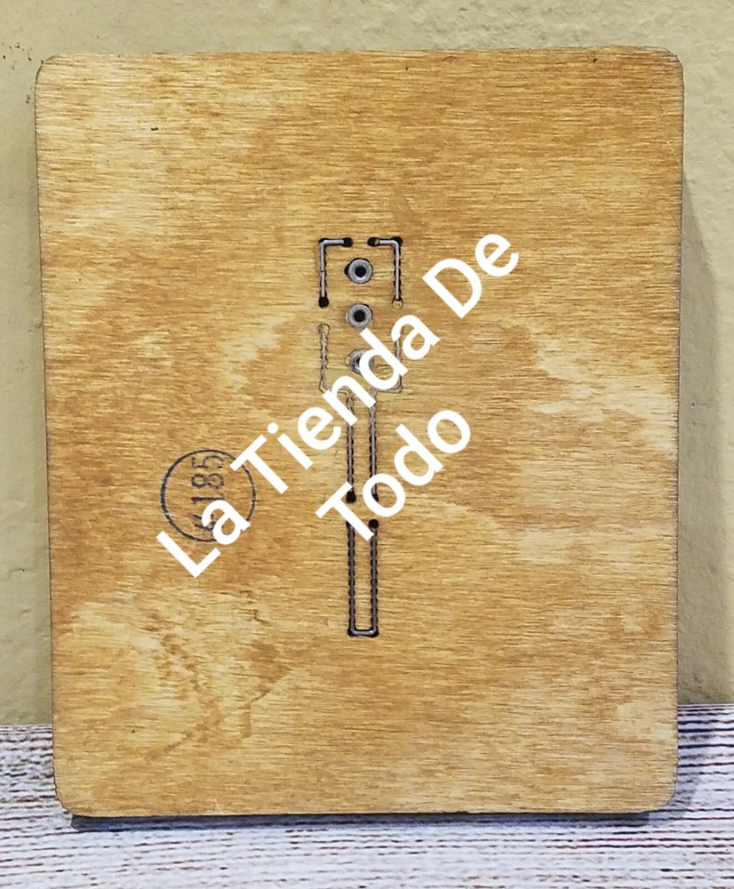 WOOD WOODEN PAPER CUTTING BLADE DIE TRAFFIC LIGHT SIGN FITS ACCUCUT SYS READ