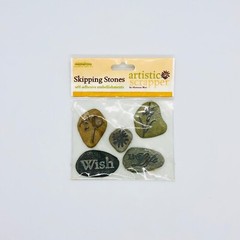Skipping Stones Self-Adhesive Embellishments