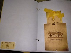 Honey Bee Junk Journal Scrapbook USA Seller
