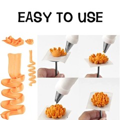 Chrysanthemum Sunflowers Peony Piping Tip,Rose Flower Tulip Frosting Tips,Ici…