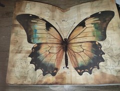 Vintage Butterfly Junk Journal Scrapbook USA Seller