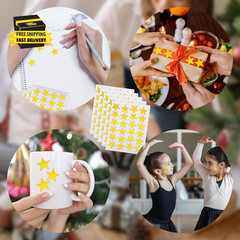 0.8″ Diameter Gold Star Stickers – 720 Pcs, 30 Sheets – Reward Stickers for Chil