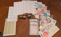 Bullet Journal/ Junk Journal Supplies Lot