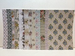 Tim Holtz Idea-ology 24 Vintage Cardstock Sheets Paper 8×5 Inches Wallpaper New!
