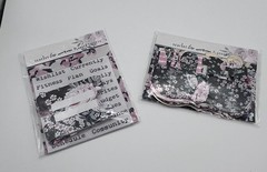 Scarlet Lime The Planner Society Purple Floral Sticky Notes Index Tabs Combo New
