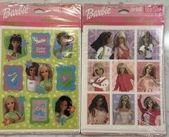New BARBIE Heartline Stickers 4 Sheets / Pack Mattel Hallmark 1999