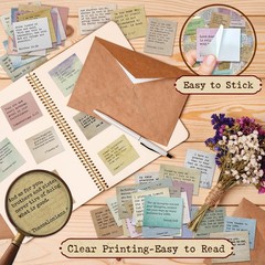 240PCS Retro Bible Verse Stickers Inspirational Scripture Journaling Scrapbook