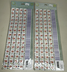 LOT of 14 NOS Sealed Scrapbooking Stickers Accents Border Flourish Frame Scroll