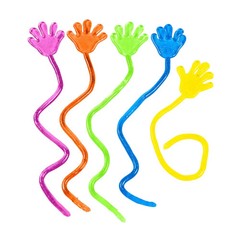 Oriental Trading Bulk Halloween Sticky Hands with Handout Sticker for 72, 1 1/4″