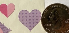 PINK UNICORN Stickers(4pc) Mrs.Grossman’s•Heart•Rainbow •Star•Magic•Card Making•