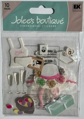 FUN Jolee’s Boutique Vintage Stickers NIP -Theme: MORE WEDDING Designs CHOOSE