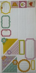 COLORFUL LABELS & PHOTO CORNER Stickers(14pc)Journaling •Memories•Card Making•